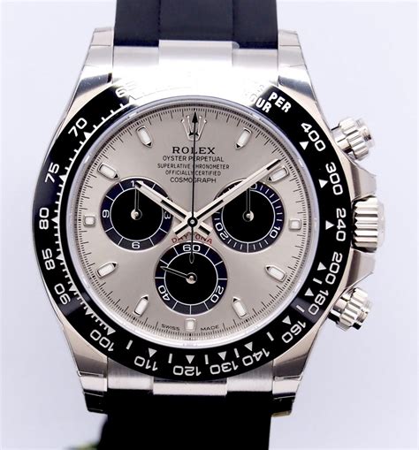 rolex white gold daytona 2023|Rolex daytona 18k white gold.